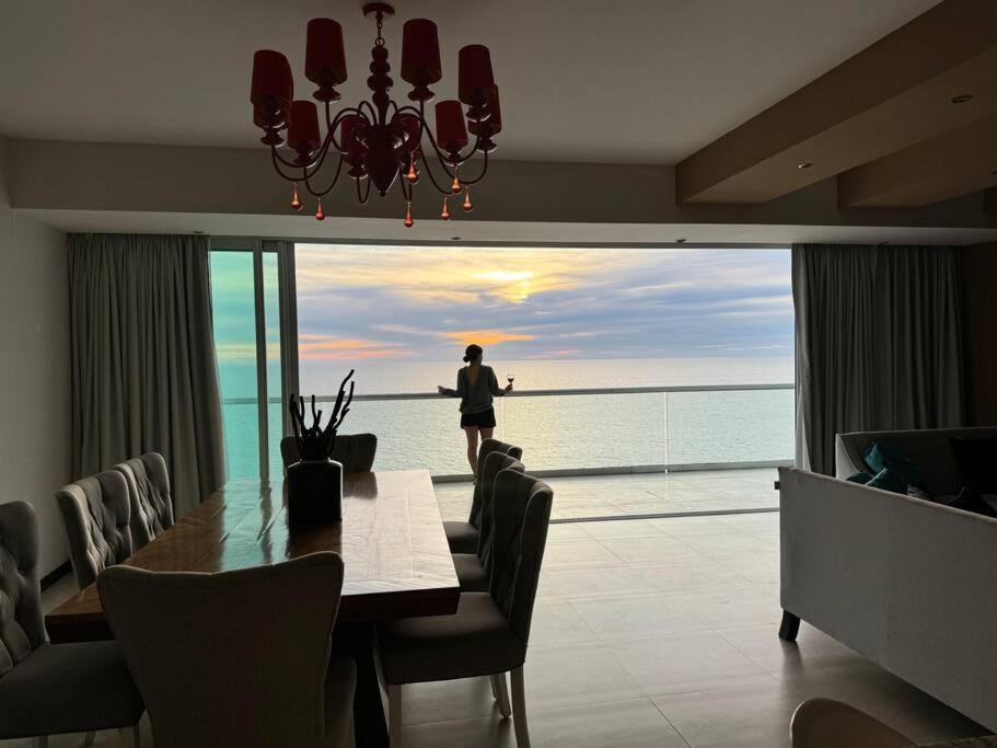 Apartament Departamento De Lujo Vista Al Mar Piso 15 Mazatlán Zewnętrze zdjęcie